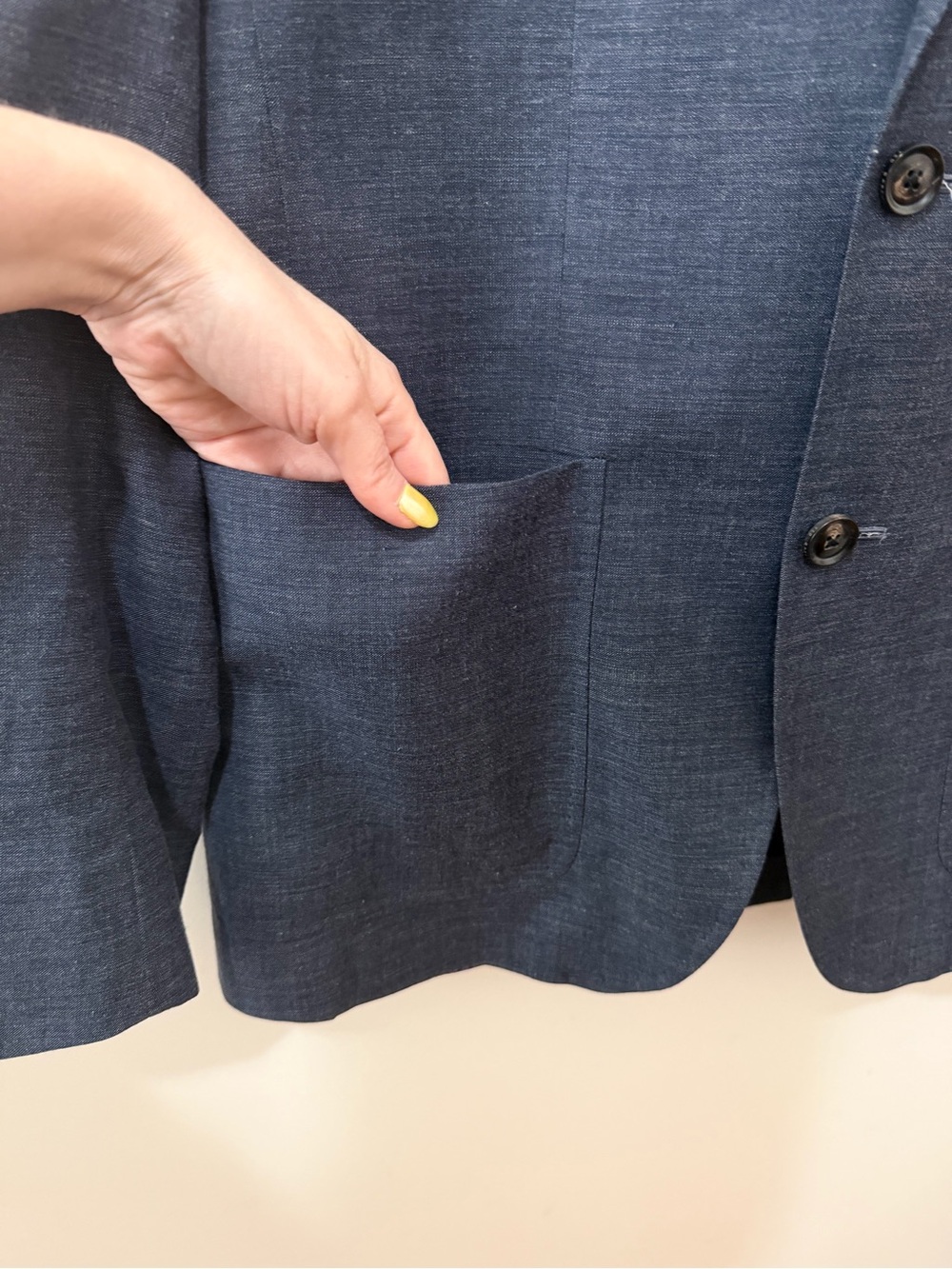 Ted Baker Endurance Kyle SPJ Gladio Blazer Sports Coat Wool Cotton Blue 38R - Picture 6 of 10